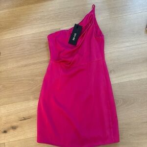 DO+BE Pink One-Shoulder Dress